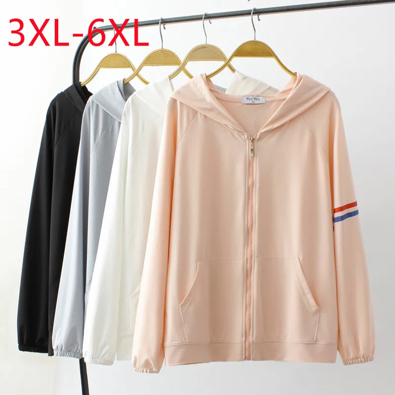 

Новинка 2023, женские весенне-летние строгие Топы больших размеров, серое пальто с коротким рукавом и круглым вырезом и капюшоном, 3XL, 4XL, 5XL, 6XL