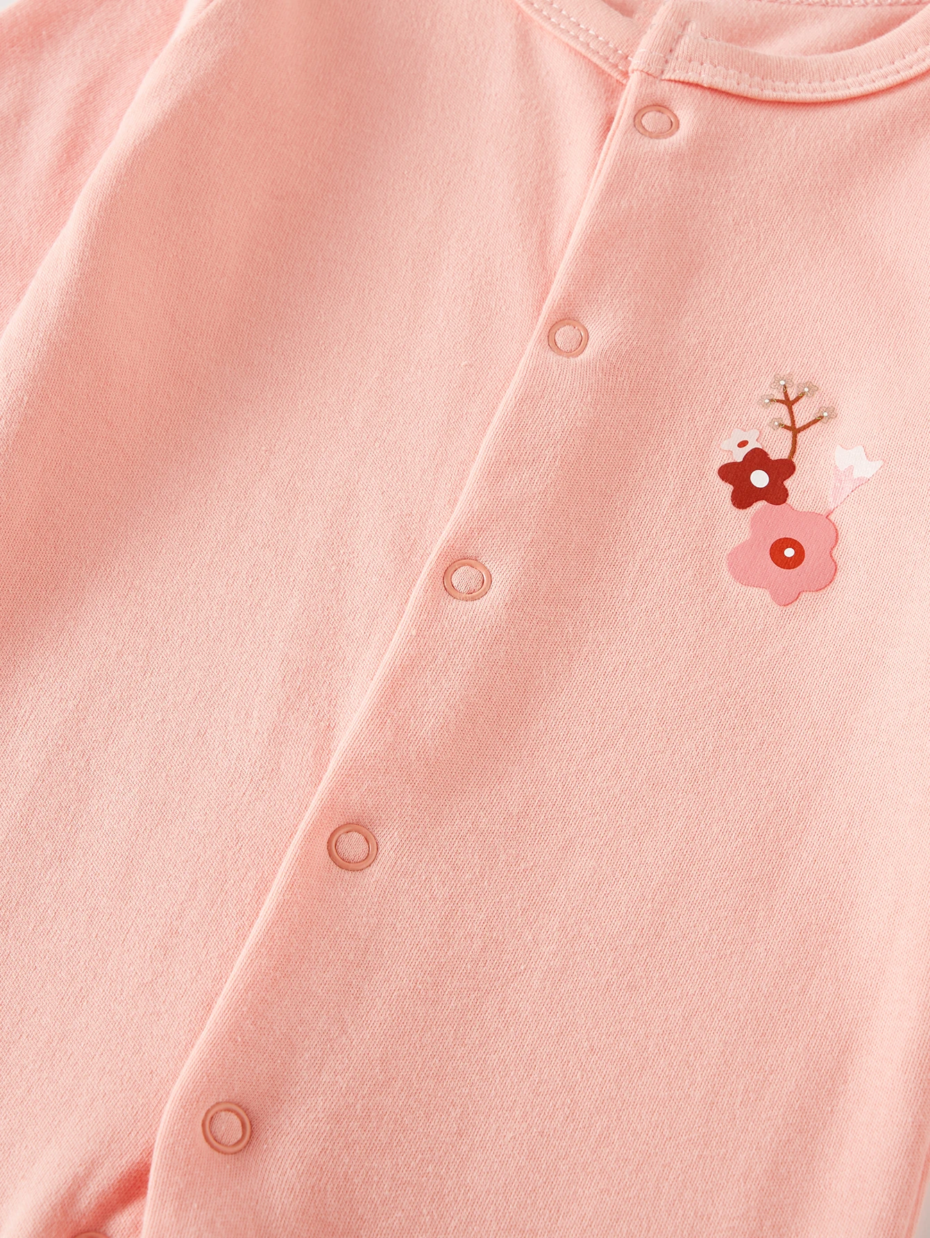 Girls Cotton Floral printed jumpsuit 0-12 months Long sleeved jumpsuit Soft baby clothing Multi-Color Combos 3PCS