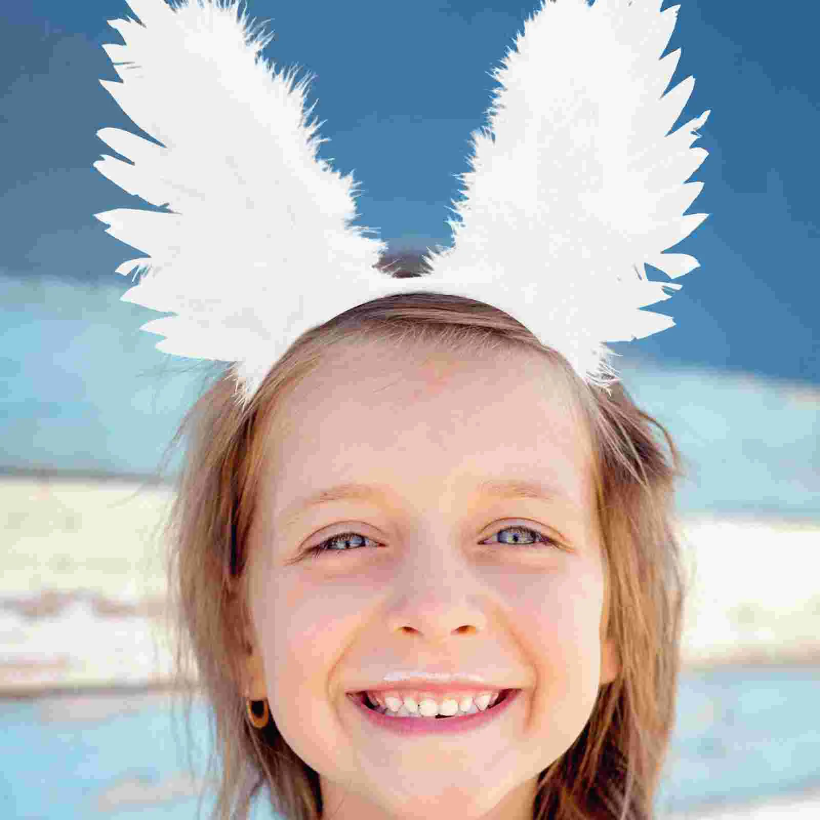 

Hair Bands Costume for Women Set Prop Cute Headband White Cosplay