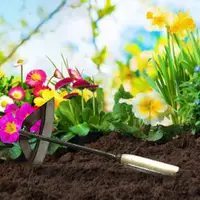 Steel Hollow Hoe Weeding Planting Vegetable Shovel Dual Purpose Agriculture Rake Instrument Gardening Gadgets 1