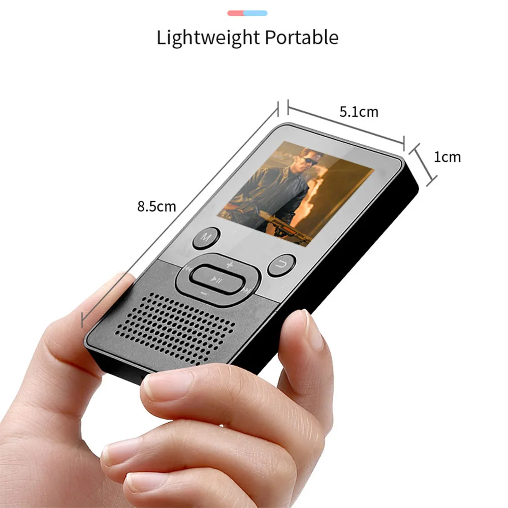 Bluetooth MP4 Music Player Built-in 4G /8G HiFi Radio /FM/ Record/e-book /video Support for Tf card mp4 player,music player,mini media player