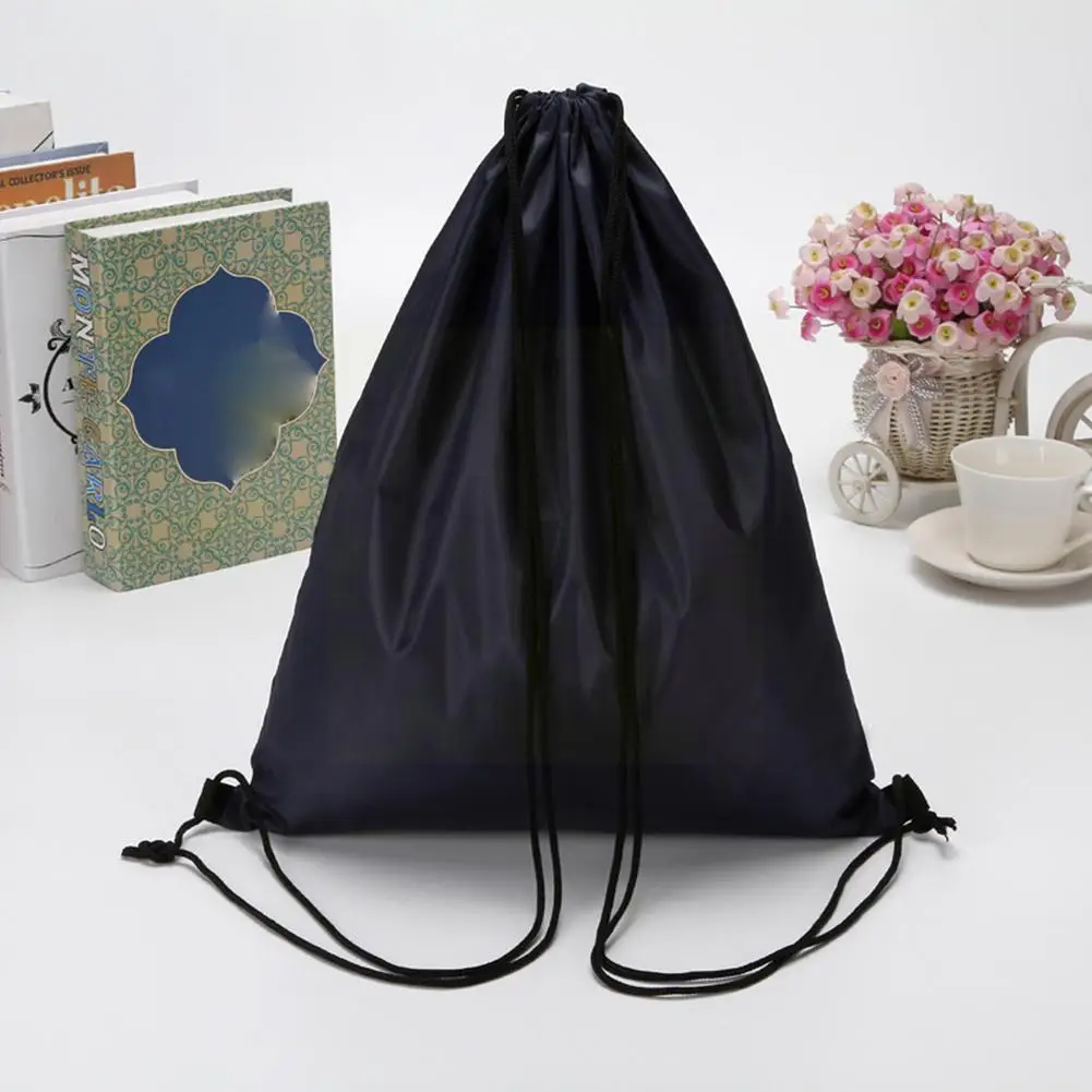 Oxford Cloth Drawstring Football Volleyball Carrying Portable Sports Storage Bag 25*20CM Black Bags Soccer Basketball Outdoor