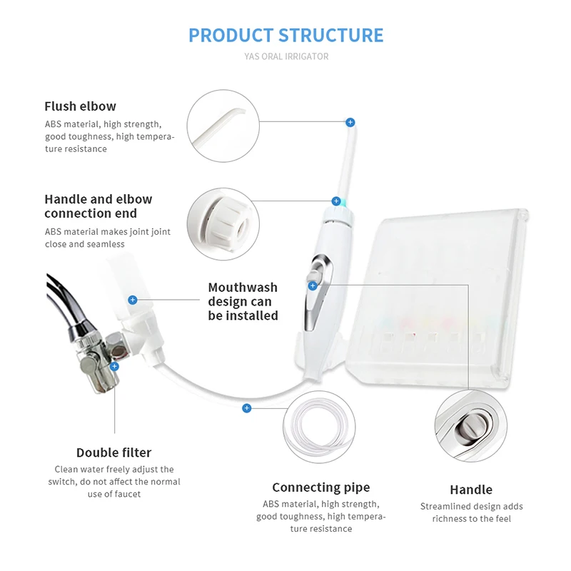 HOMEFISH NewTooth Flushing Machine Toothwasher Faucet