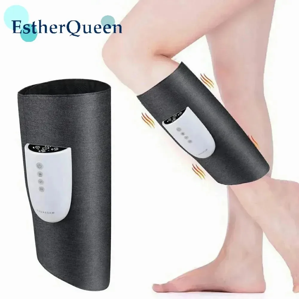 micro current electric face slimming instrument photon rejuvenation instrument face slimming vibration hot compress massager Micro Current Air Wave Leg Electric Massager Vibration Air Compression Massage Hot Compress Muscles To Relieve Soreness