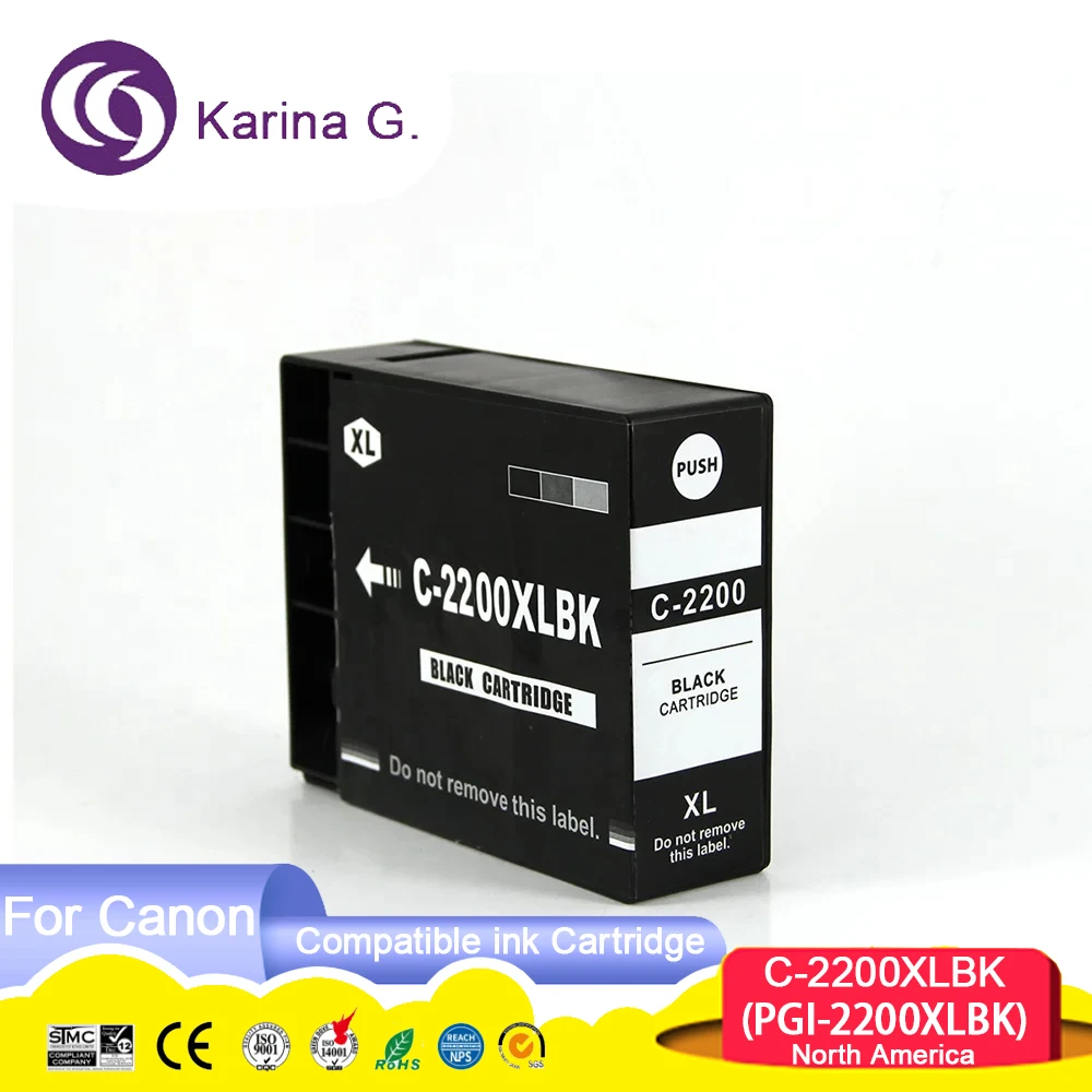PGI-2200 PGI2200 XL PGI-2200XL PGI2200XL Premium Color Compatible Ink Cartridge