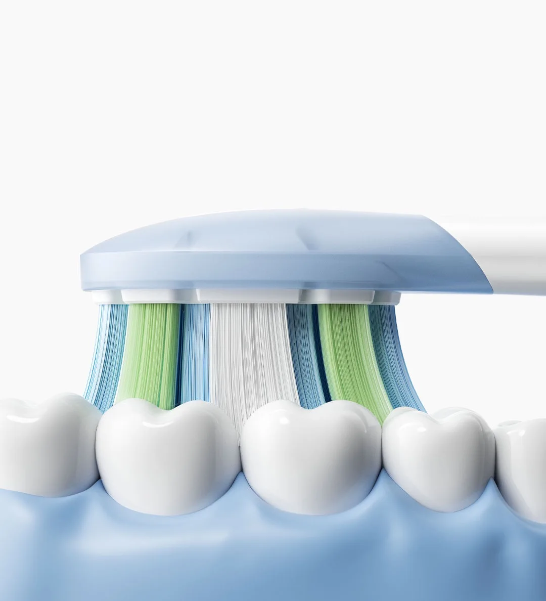 Xiaomi Mijia Oscillation Electric Toothbrush Replacement Heads (Clean) 3 Pcs Sonic Sweep Electric Toothbrush heads electric toothbrush