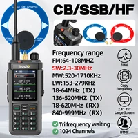 Iradio UV-98 PLUS Multi Band 10W FM AM SSB HF Cross Band Repeater 2.4"large screen Walkie Talkie Type-C Shortwave Ham Radio 1