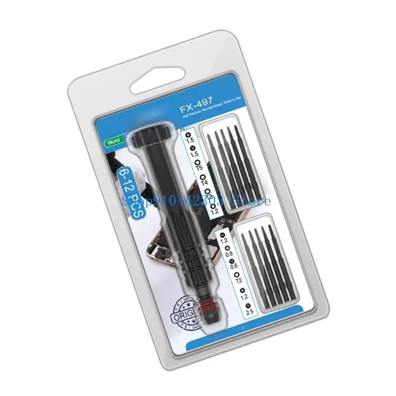 정밀 미니 드라이버 세트 전자 제품용 자석 팁 시계 수리 드라이버 비트 정밀 드라이버 세트
