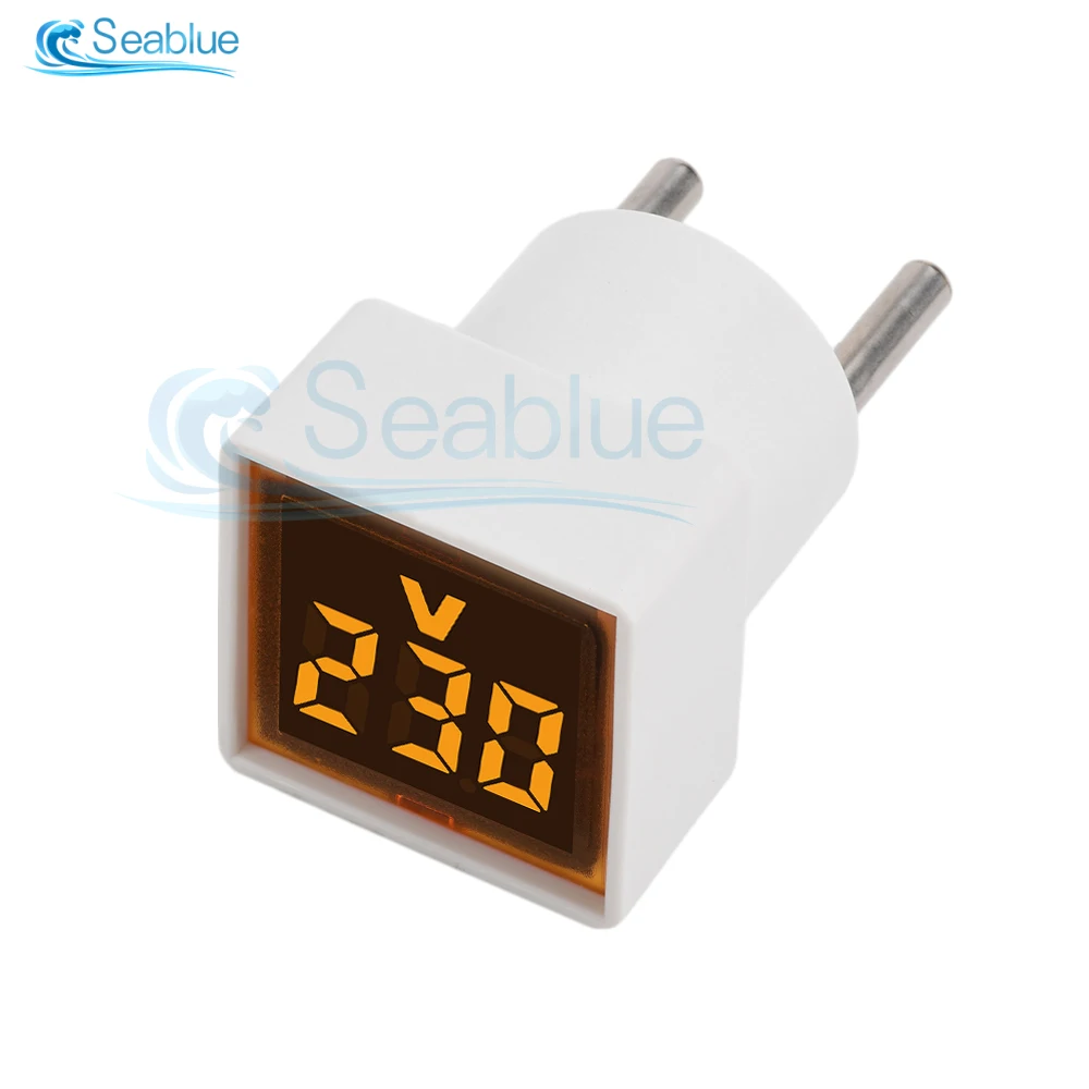 ตัวเลือกสินค้า มินิวอลต์มิเตอร์ LED 220V วัดแรงดันไฟฟ้า AC