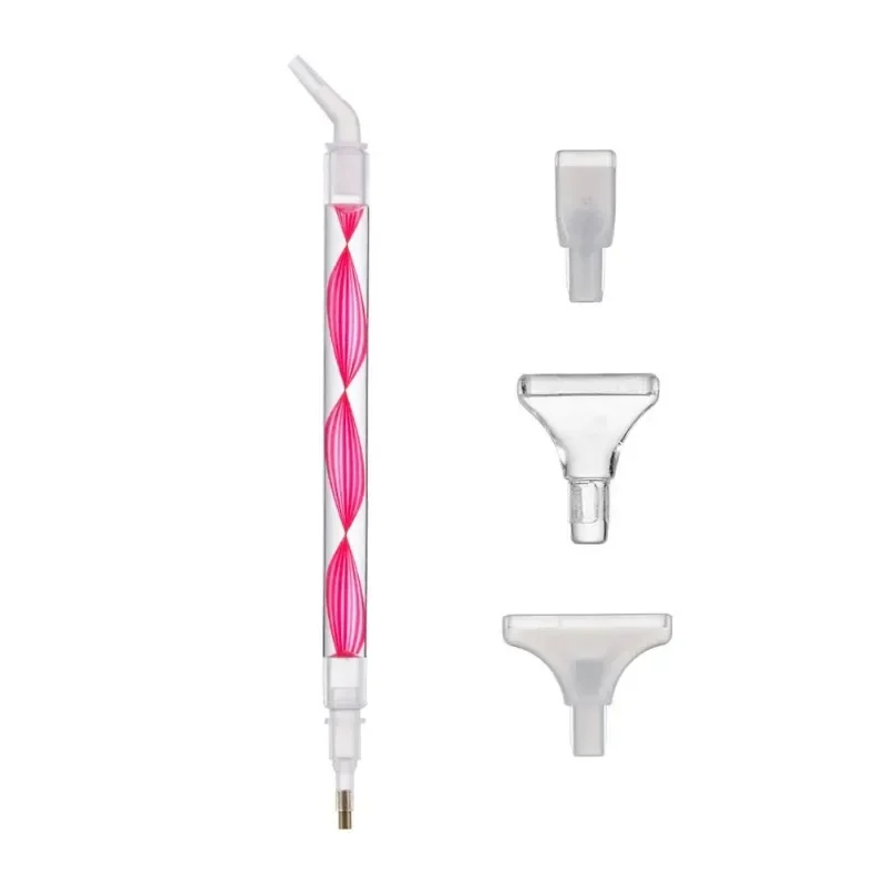 5D Diamond Painting Pen Spiral Flower Resin Point Drill Pens  Diamond Painting Pen DIY Crafts Cross Stitch Painting Accessories
