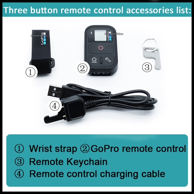 GoPro Remote Controls for gopro hero8 Black hero5 hero4 hero7 hero6