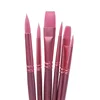 6/4 Brush Set, Sharp and Flat Watercolor Brushes, Nylon Hair Acrylic Brushes, Painting Supplies 5