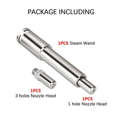 Stainless Steel Multi - Hole Coffee Maker Steam Wand Nozzle (Upgrade Type)