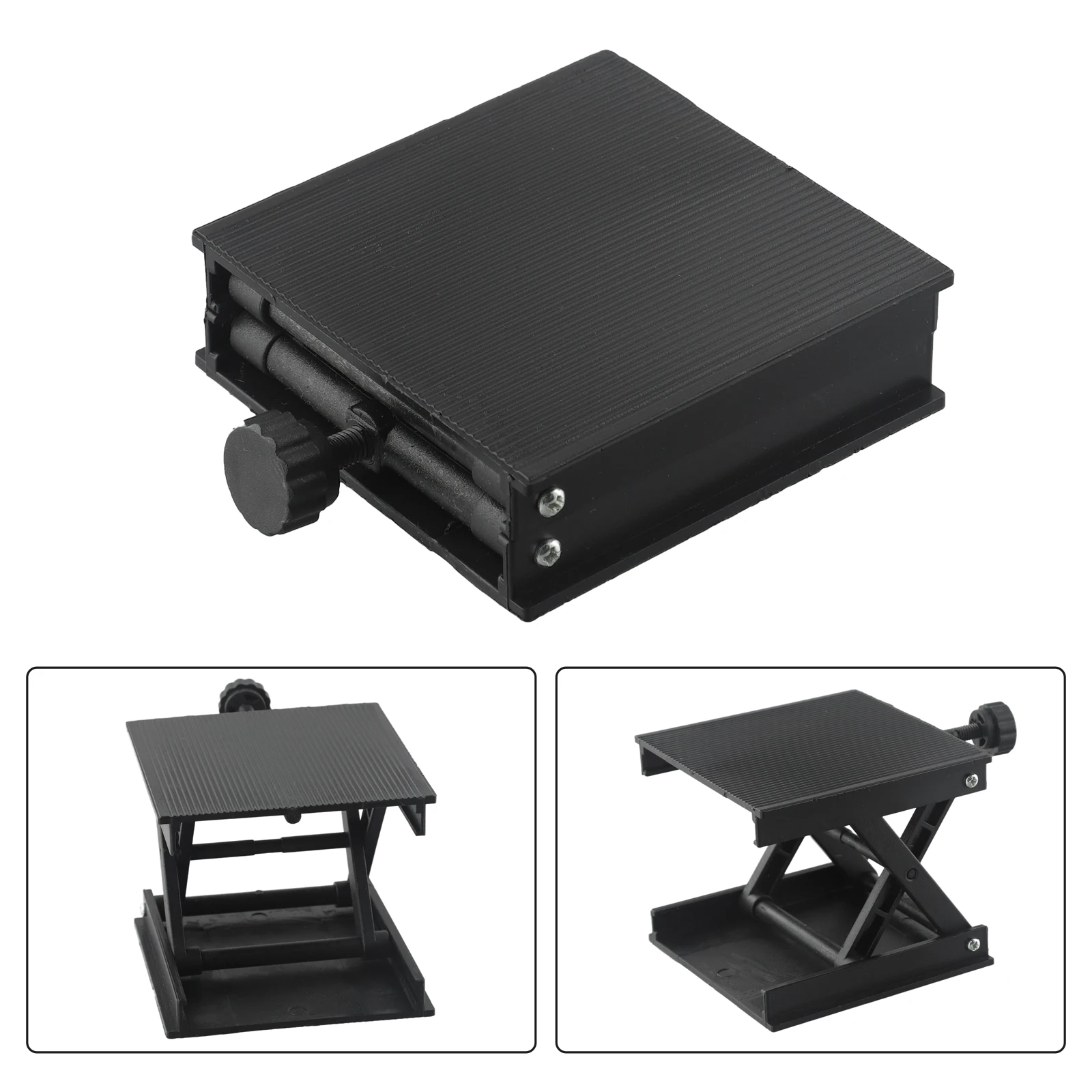 1pc Woodworking Lift Table Scissor Stand Platform Manual Tools
