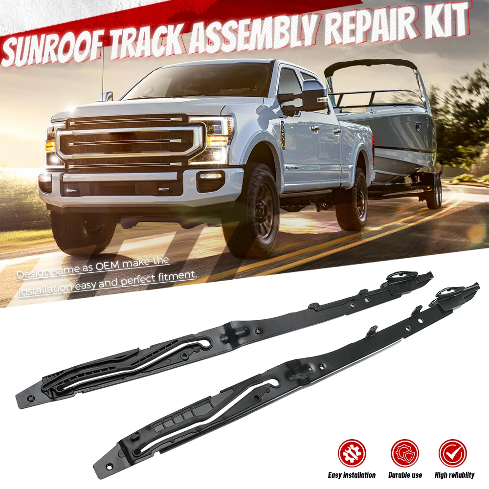 2017-2019 Ford F250 F350 F450 Sunroof Track Assembly Repair Kit FL3Z-1651071-A FL3Z-1651071-B Generic
