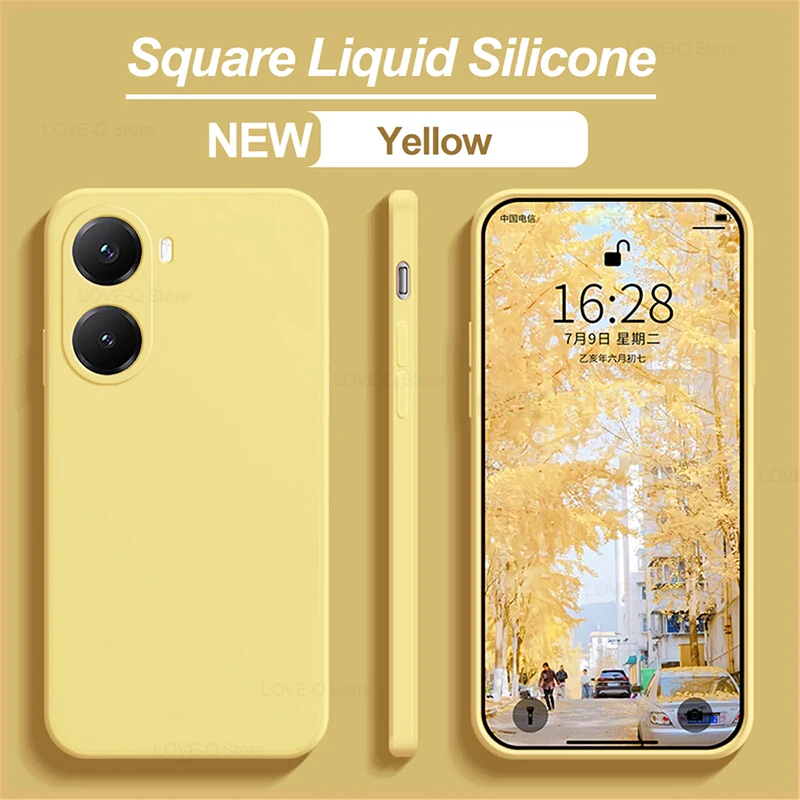 Fashion Liquid Silicone Shockproof Phone Case Cover Accessories