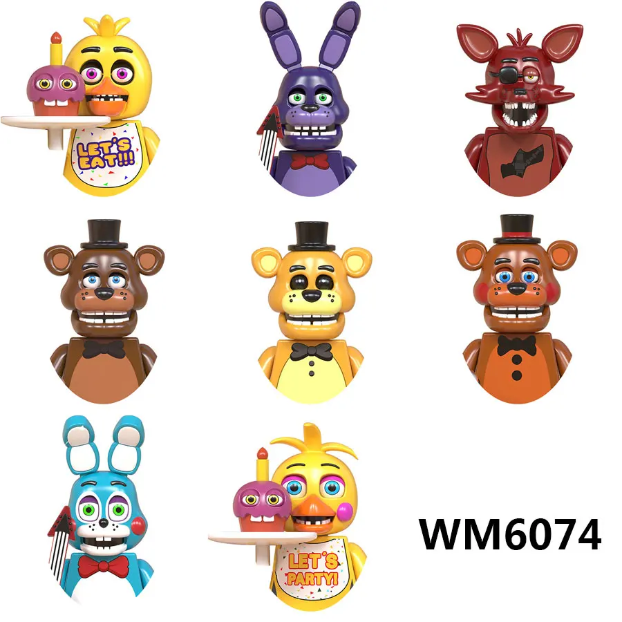 FNAF строительные блоки пять ночей игрушки для детей |