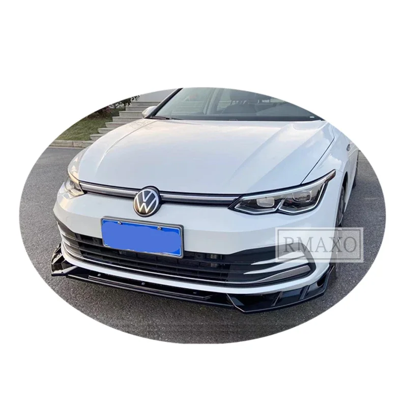 Per Vw Golf 8 Gti R Anteriore Pala Body Kit Spoiler 2020-2021 Golf 8 Abs Labbro Posteriore Spoiler Posteriore Paraurti Anteriore Diffusore Protector