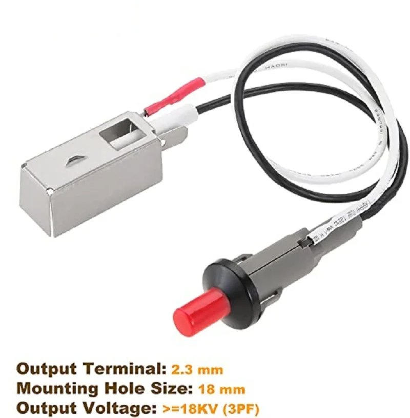 Pulsante Accenditore Piezoelettrico Accenditore Da Cucina Barbecue Grill Accenditore Gruppo Accenditore A Scintilla Con Filo Per Weber Grill Weber For