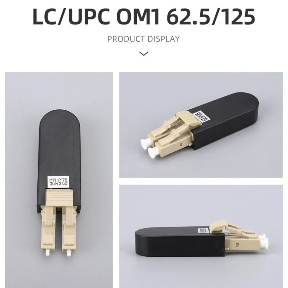Fiber Loop Back SC/UPC LC/UPC Fiber Optical Loopback Adapter Single Mode SM/MM OM3 OM4 Double SC Optical Fiber Connector