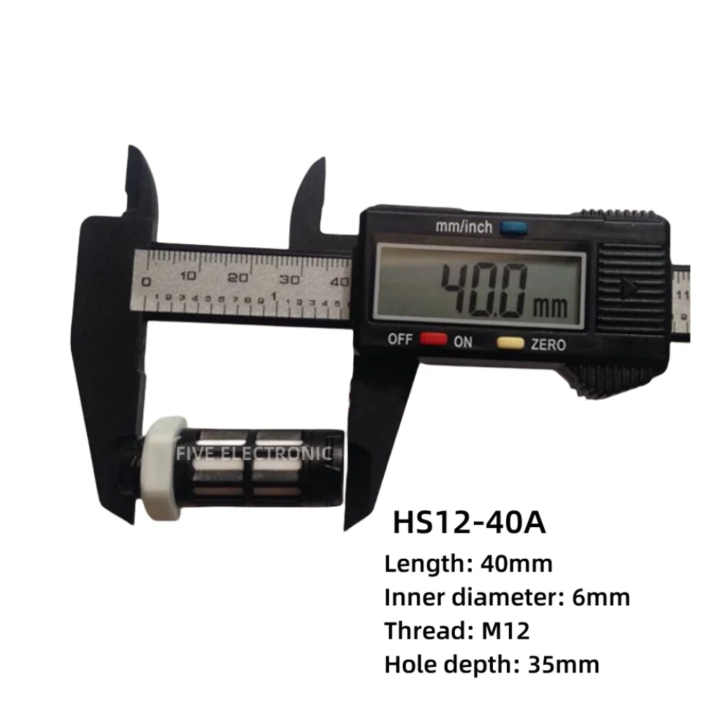 

Imported PE Waterproof Sensor Shell SHT10 SHT11 15 30 Temperature And Humidity Black Protective Sleeve HS12-40A