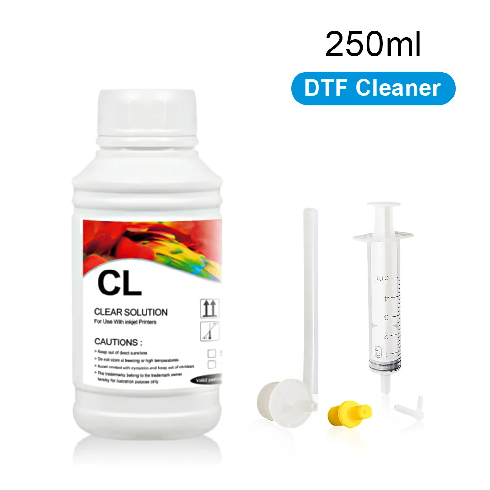 DTF Cleaning Solution Liquid For DTF Printer Printhead Ink Cleaner For R1390 L1800 DX5 4720 I3200 Printing Machine