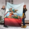 Cartoon Alvin & The Chipmunks Blanket Cute Animal Flannel Fluffy Throw Blanket Children and Adult Gift Sofa Travel Camping 5