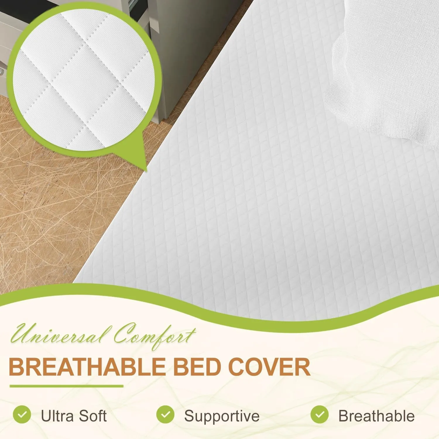 12 Inch Twin Mattress, Gel Memory Foam Twin Size Mattress, Pressure Relieving, Cooling Gel Foam, Twin Mattress in a Box, White 6