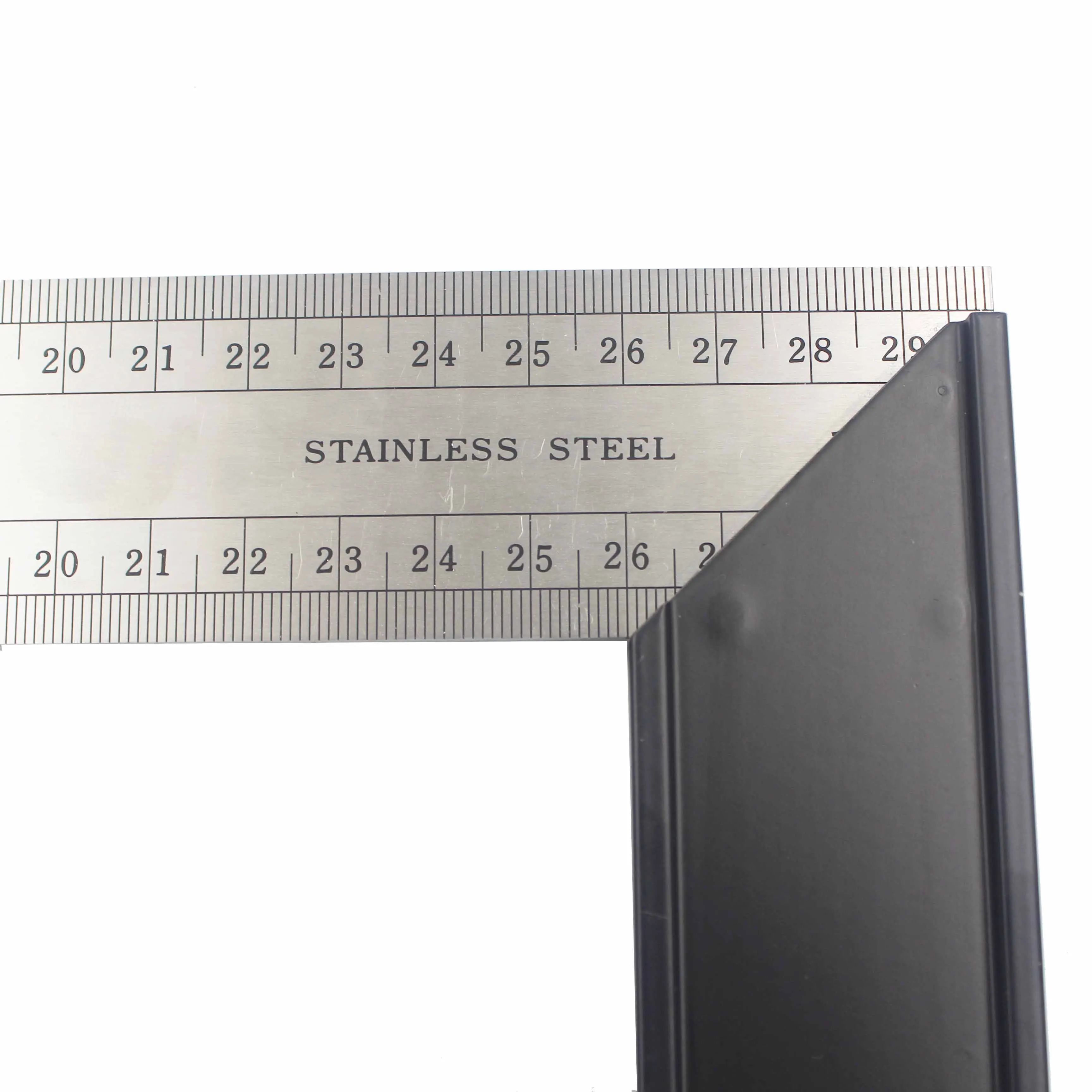 신와 펭귄 알루미늄 베이스 각도자 스테인리스 스틸 블레이드 20-30cm 양방향 눈금 62286 62294 62308 1개