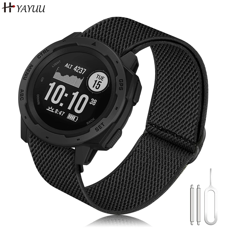 Bracelet de montre Paracord pour Garmin Instinct 1 et Instinct 2