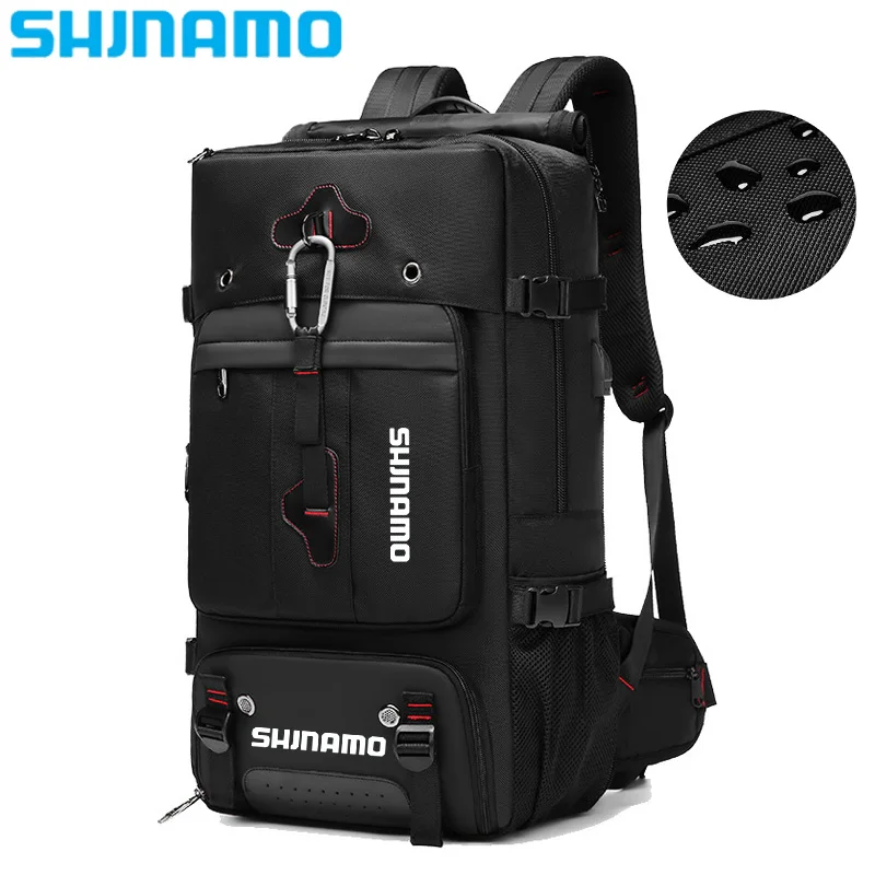 

Вместительный дорожный рюкзак, уличный Водонепроницаемый ранец для мужчин и женщин, модная многофункциональная сумка для рыбалки