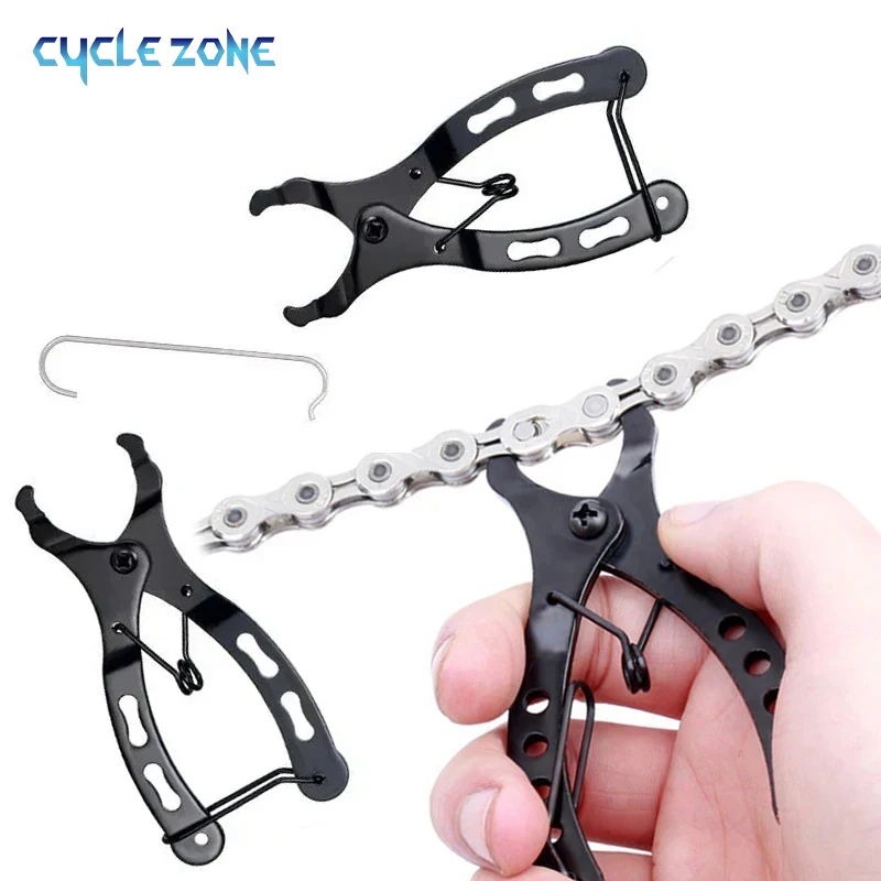 Mini alicates de hebilla de cadena de bicicleta, cadena de bicicleta de montaña portátil, abrazadera de enlace mágico de liberación rápida, alicates de instalación, herramienta de reparación de ciclismo