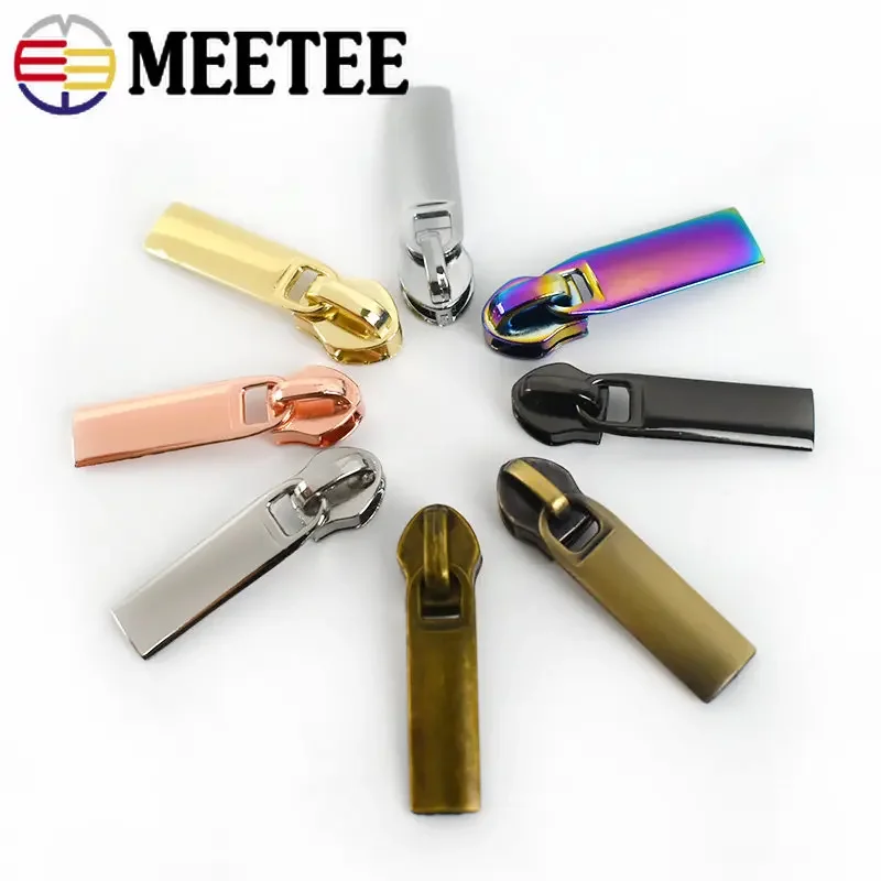 3#/5# Zipper Sliders 20Pcs For Nylon Zippers Tapes Jacket Bag Pocket Zips Head Pulls Repair Kits DIY Sewing Accessories zipper repair kit zipper pullers zipper sliders zipper heads zipper accessories