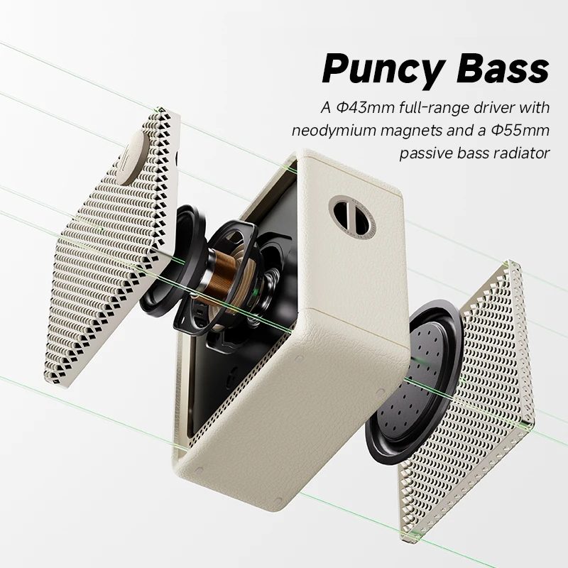 Edifier ES20 Portable Bluetooth Speaker Wireless Speaker IP67 Waterproof Light Effects Outdoor Speakers Deep Bass with Mic 5