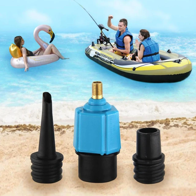 10€02 sur 1 pcs Accessoire d'adaptateur de valve de gonflage d'air de pompe  de canoë-kayak - Pompe et compresseur - Achat & prix