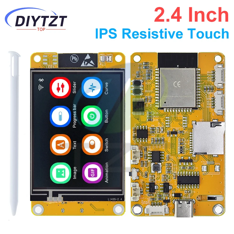 รูปสินค้า DIY ESP32 บอร์ดพัฒนา 2.4 นิ้ว TFT LCD สัมผัสได้
