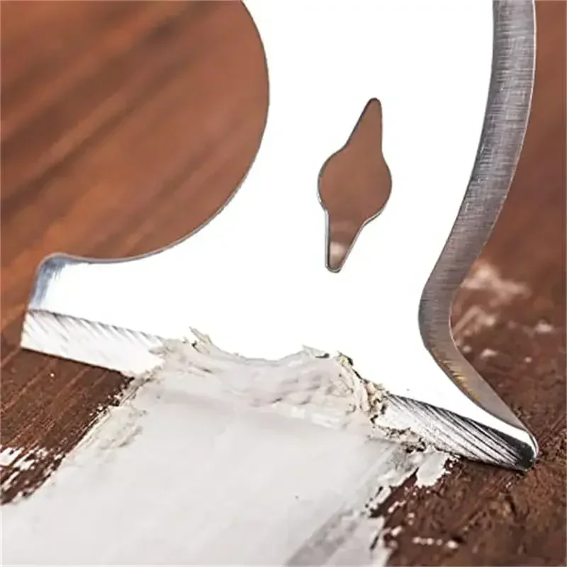 Stainless Steel Paint Putty Scraper 9 in 1 Tool Spackle Knife Caulk Removal Tool Painters for Wood Wallpaper Scraper