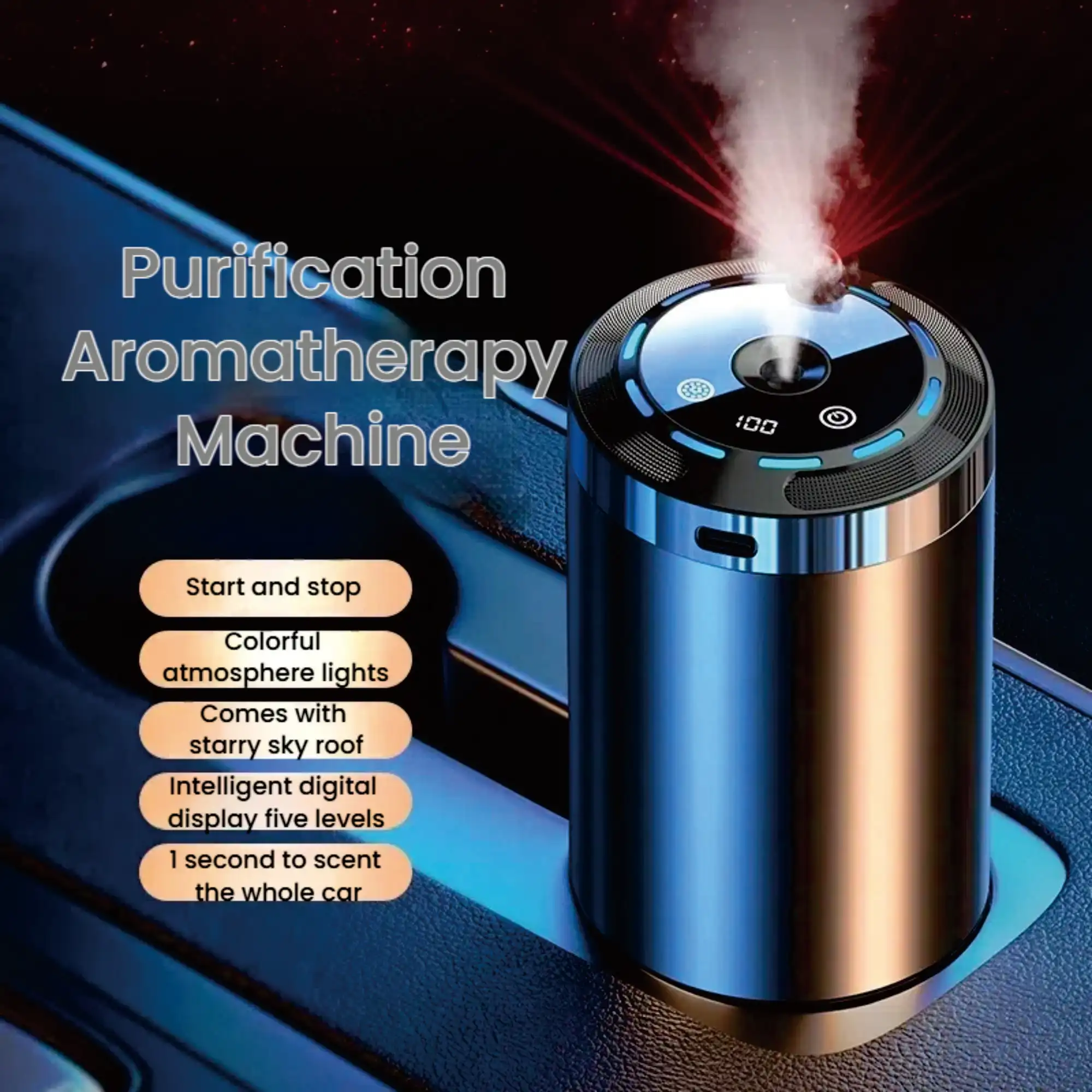 آلة الروائح المثبتة على السيارة، آلة الروائح اللاس...