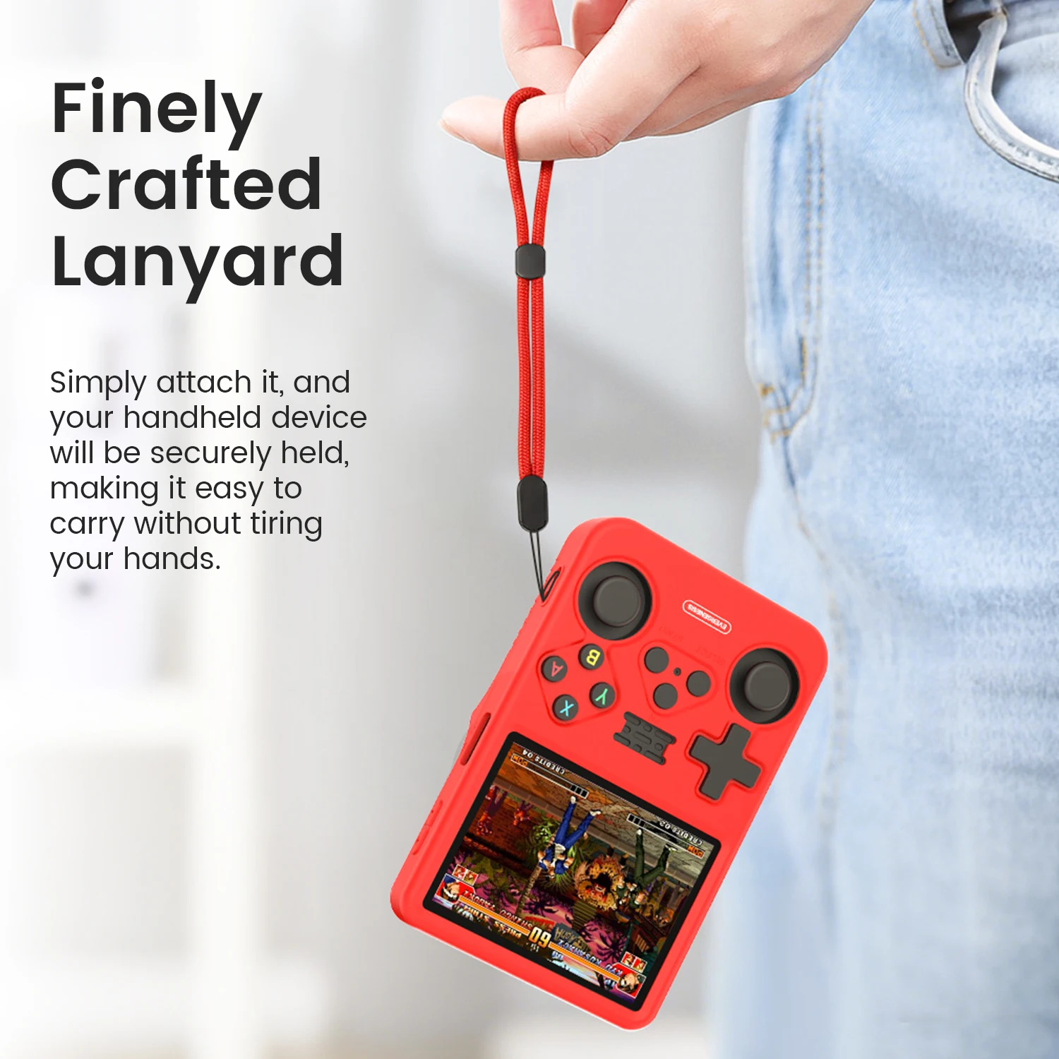 Deluxe 360° Protective Carrying Case with Screen Protectors for Handheld Game Console