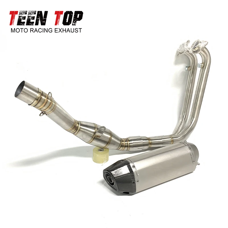 For Benelli 752S Exhaust System 2019 2020 2021 2022 51mm Steel Motorcycle Exhaust Escape Moto Front Connect Pipe Silencieux Moto - Image 4