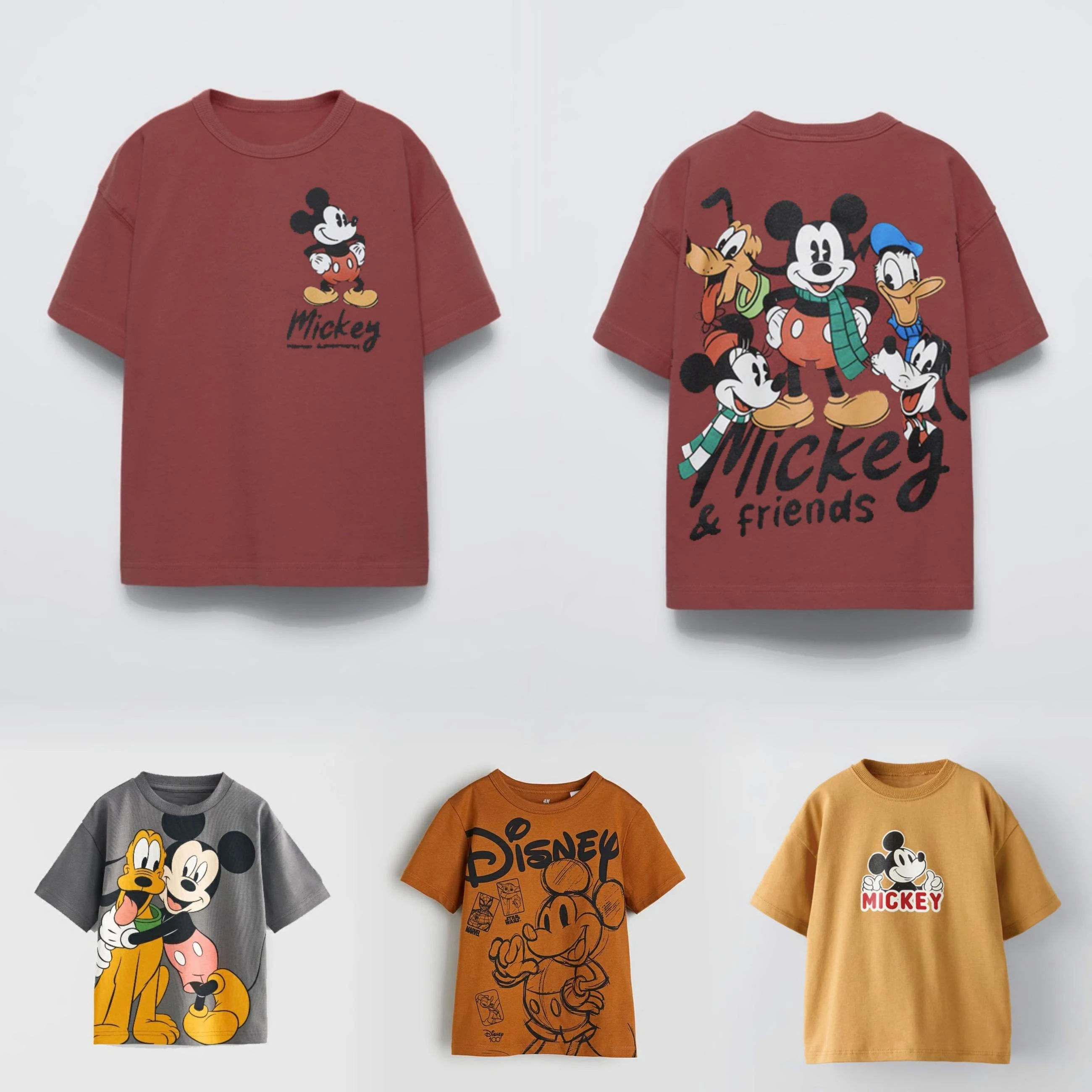 Cartoon Mickey Kids T-Shirt 1