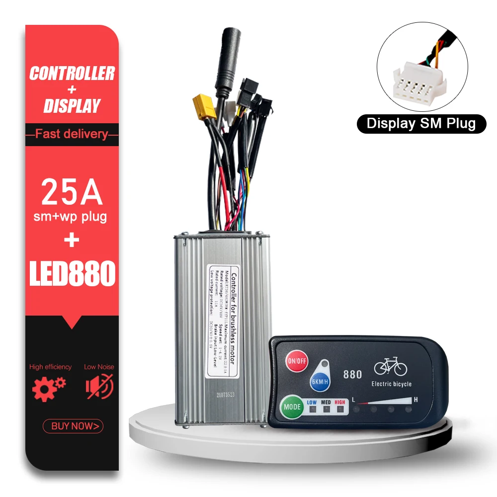 Centralina 25A Display LED880