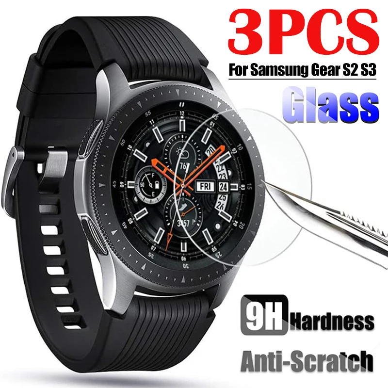

1/2/3 шт. Закаленное стекло-пленка для Samsung Gear S2 S3 Classic Frontier Watch взрывозащищенные пленки для экрана с защитой от царапин