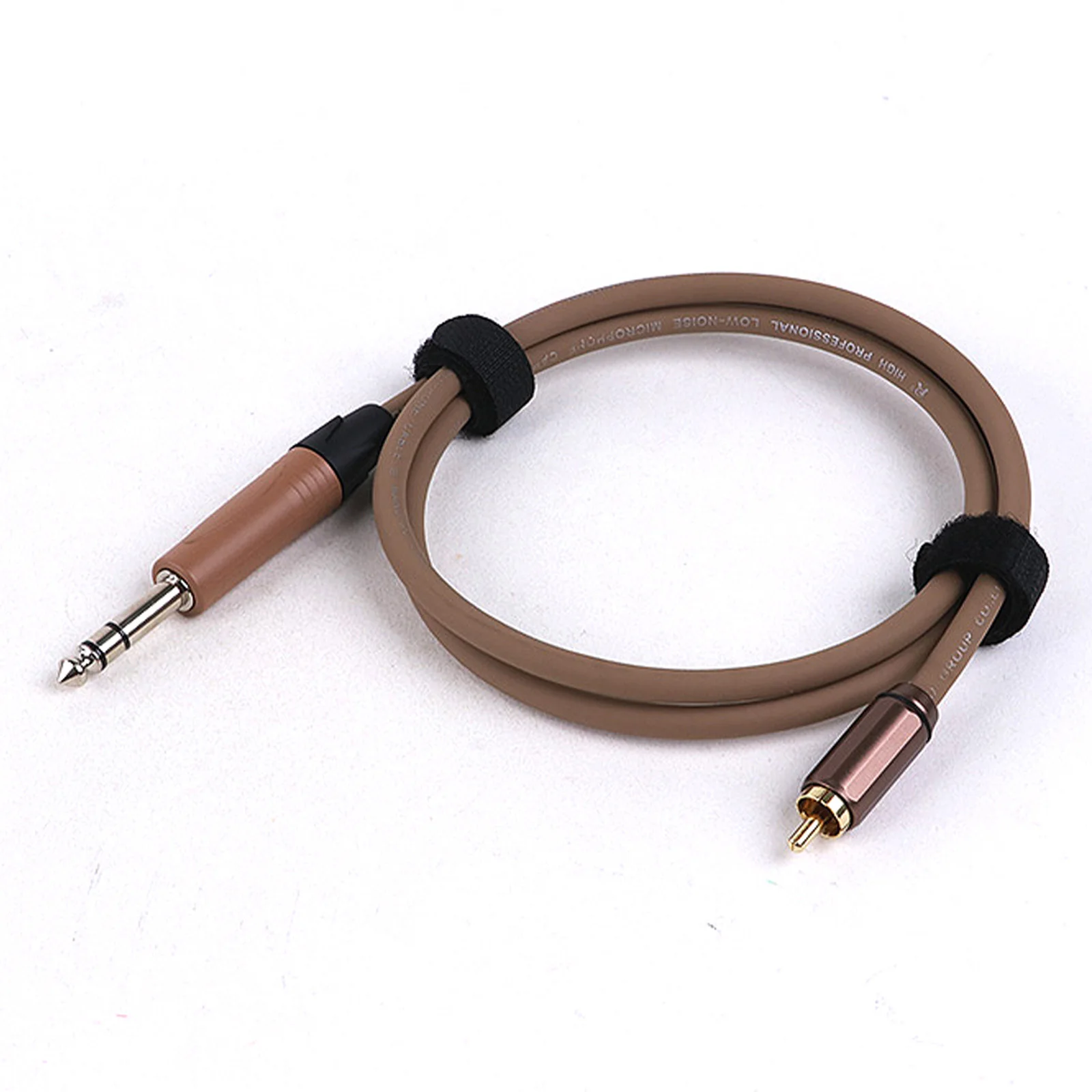 Colorful RCA to 1/4 Inch Audio Interconnect Cable