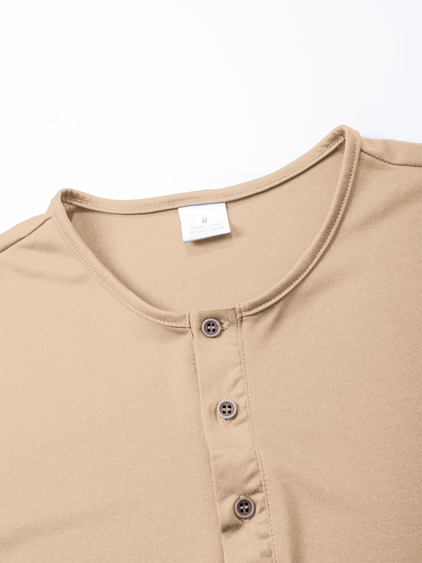 Summer Men Henley Collar T-shirts Button Slim Casual Male Solid Color Short Sleeve Men Sports T-shirt Polo shirt Tops 11 S750a81f18999463487b00a478c4fc941N