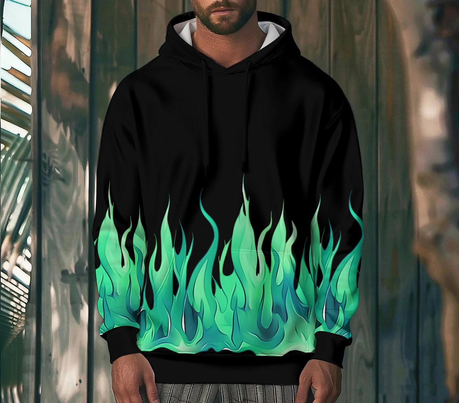 Autumn 3D Print Unisex Hooded Sweatshirts