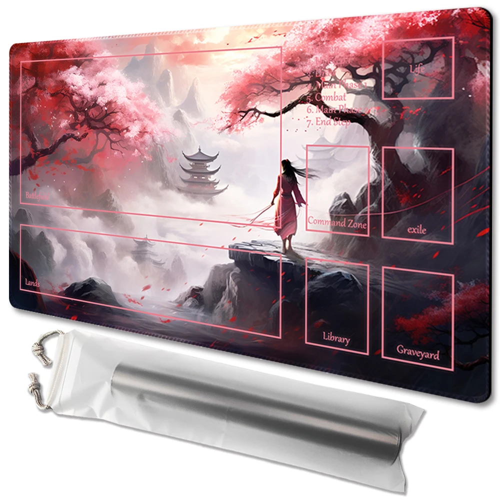 

Sky Tower - Board Game TCG Playmat Table Mat Game Size 60X35 CM Mousepad Compatible for MTG CCG