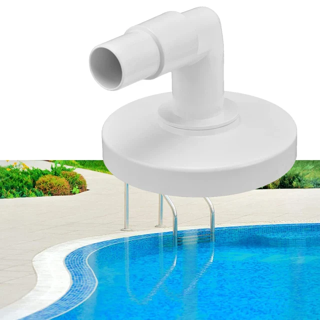 Skimmer Vákuumlemez 15 Cm -Es Medence Adapter 90 Fokos Könyök A Hayward Csere Kiegészítőkhöz