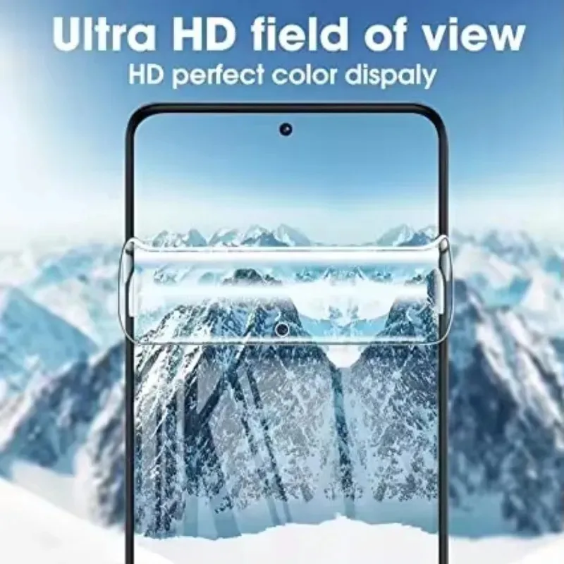 3-Pack Hydrogel Screen Protector Film - Soft, Flexible Protection