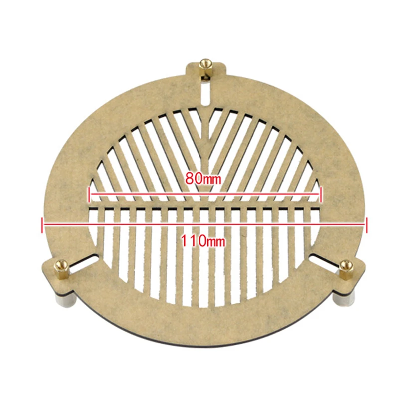 

Agnicy Astronomical Telescope Accessories Deep Space Photography Fishbone Focusing Plate 80-110mm Acrylic Fishbone Plate